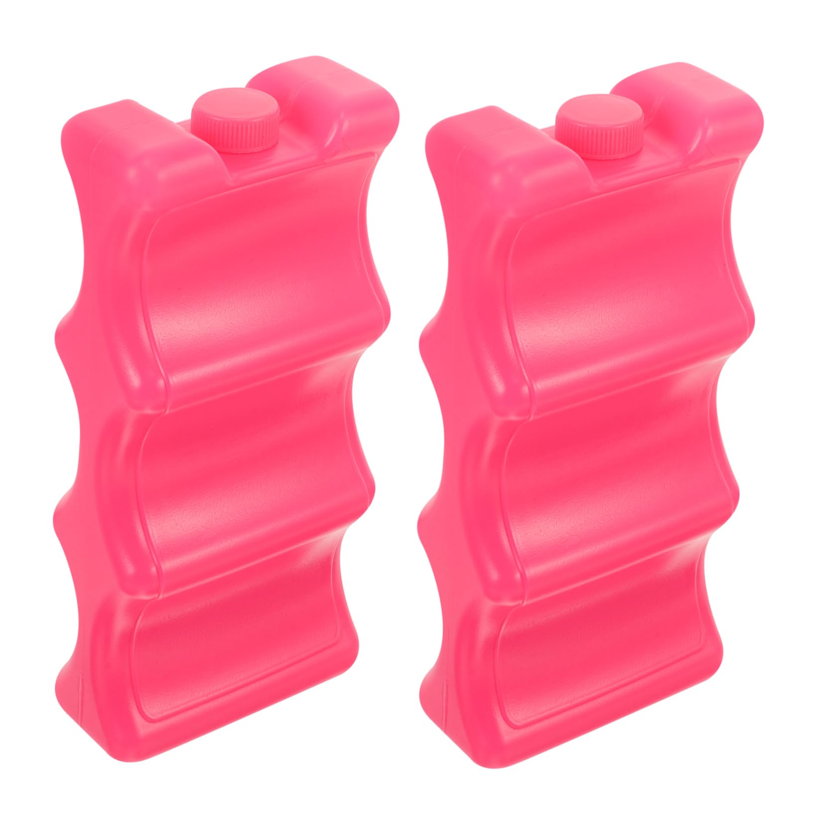 BESPORTBLE 2Pcs Packs Reusable Bottle Ice Packs for Breastmilk Storage Durable Design with Contoured Shape Keeps Milk Fresh for Hours for Breastfeeding Moms The Go