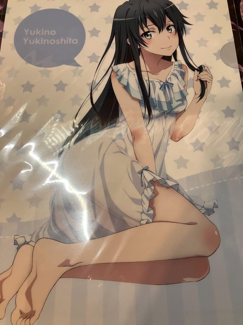 俺ガイル。検  受験者特典 描き下ろし クリアファイル Amazon.co.jp: 俺ガイル描き下ろしクリアファイル 雪ノ下雪乃 パジャマ