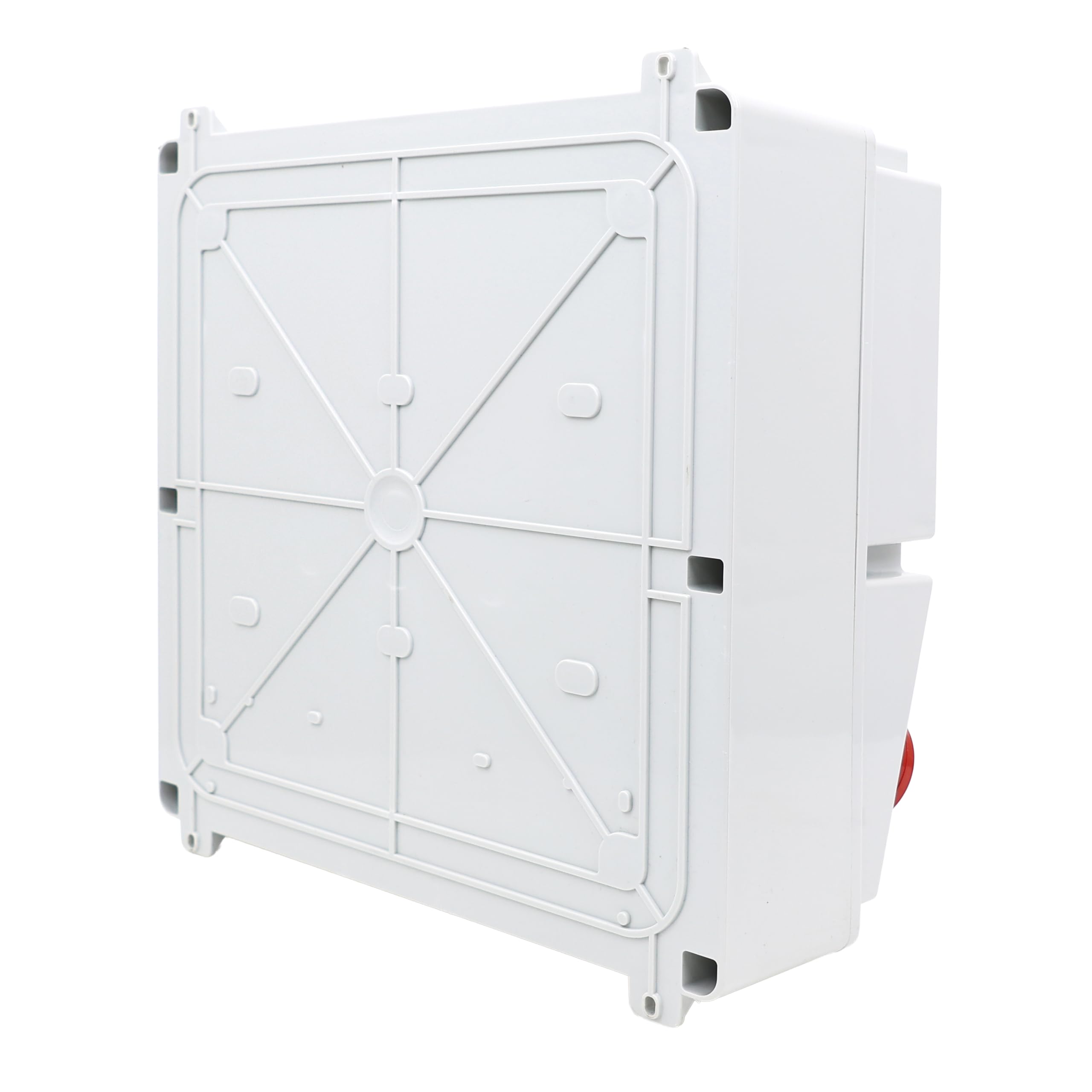 RSE BAUSTROMVERTEILER WANDVERTEILER KOMPLETT VERDRAHTET, VERSCH. VARIANTEN 32A CEE, 16A CEE, 230V ZUR AUSWAHL, IP66 GEHÄUSE, 1X16A, 8X230V, MIT LS+FI