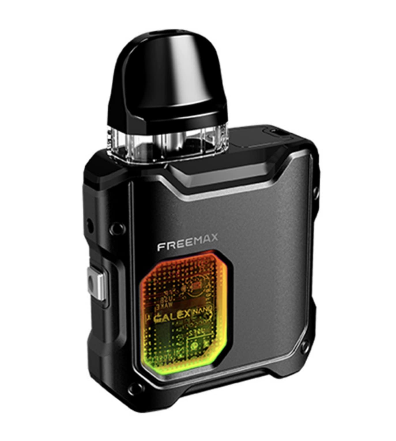 Freemax Galex Nano Vape Starter Kit - 800mAh Battery, Inhale/Button Activated, MTL Kit, No Nicotine (Black)