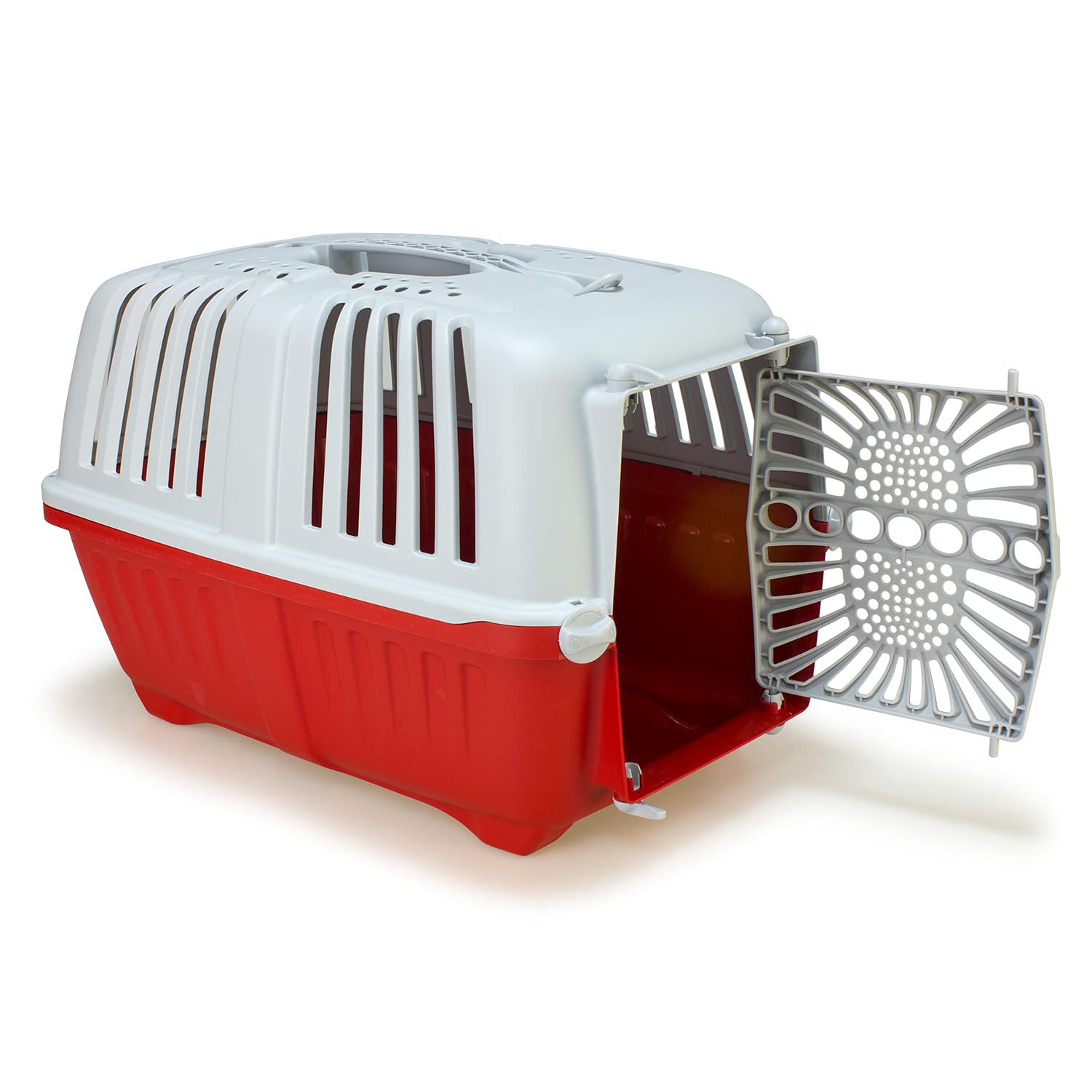 ARQUIVET Transportin Pratiko - Per piccoli animali domestici - Trasporto in plastica per il tuo animale domestico - Cani, gatti e roditori - 48 x 31,5 x 33 cm