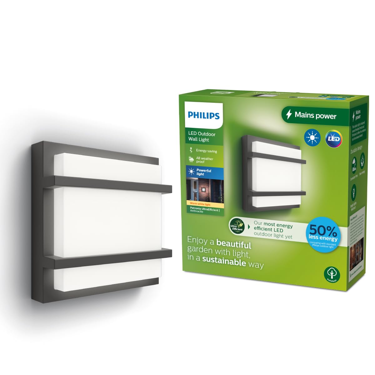 Philips Aplique De Exterior Led Petronia Ue-image