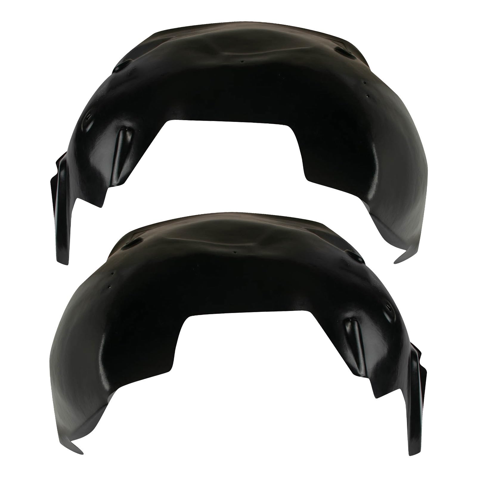 TRQ Front Inner Fender Liner Set Driver &amp; Passenger Side GM1248183 | For 2007-2013 Chevrolet Silverado 1500