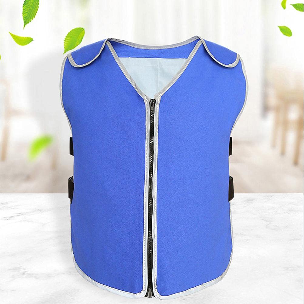 ARTOCT Gilet estivo per il raffreddamento del ghiaccio, Gilet regolabile per il ghiaccio Gilet per il raffreddamento personale adatto per sport all'aria aperta, pesca, ciclismo