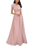 Women&apos;s Formal Floral Lace Evening Party Maxi Dress