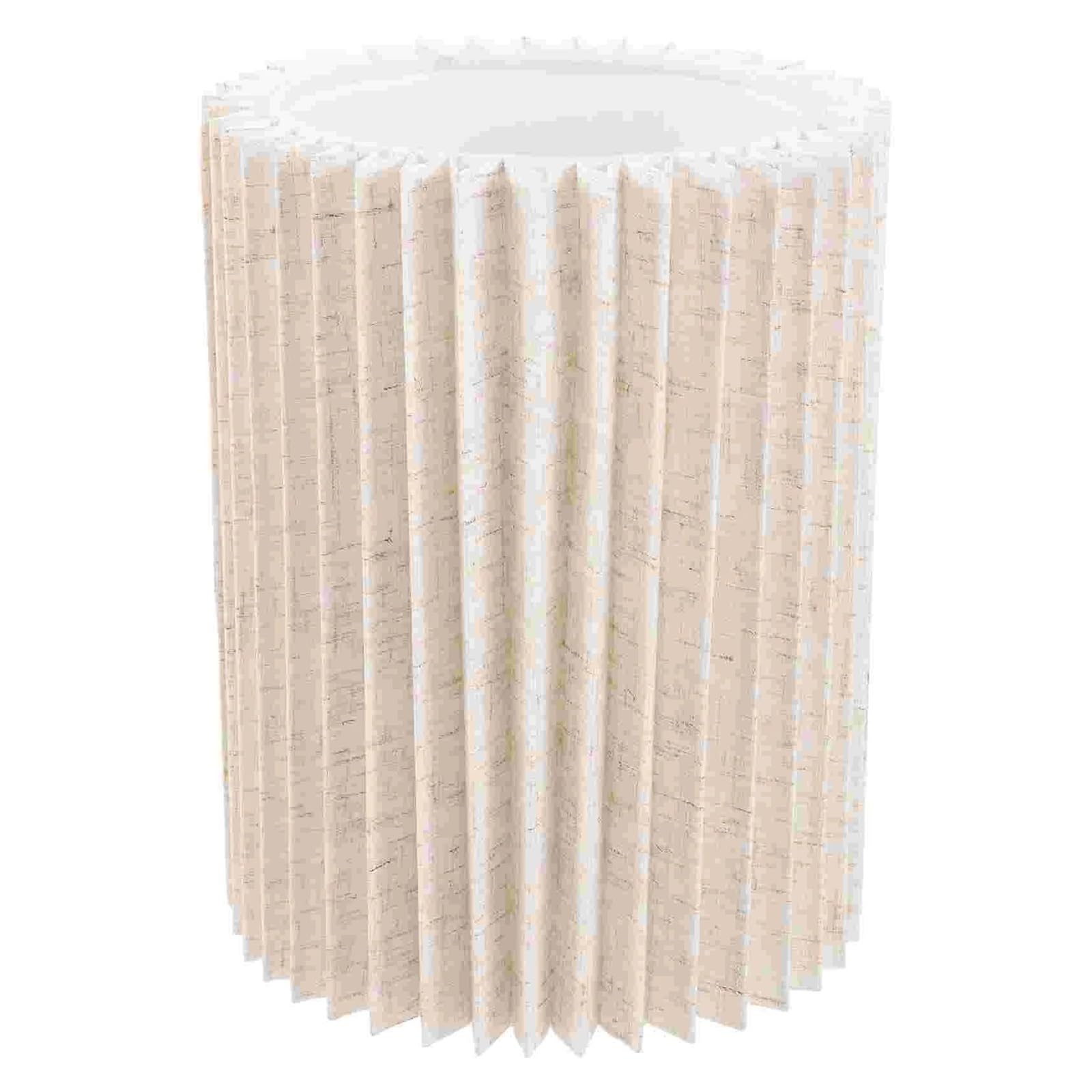 HKYBCF Lamp Shade Lampshade Table Shades Household Vintage Desk Cover Light Cloth Removable Domestic Simple for Bedroom