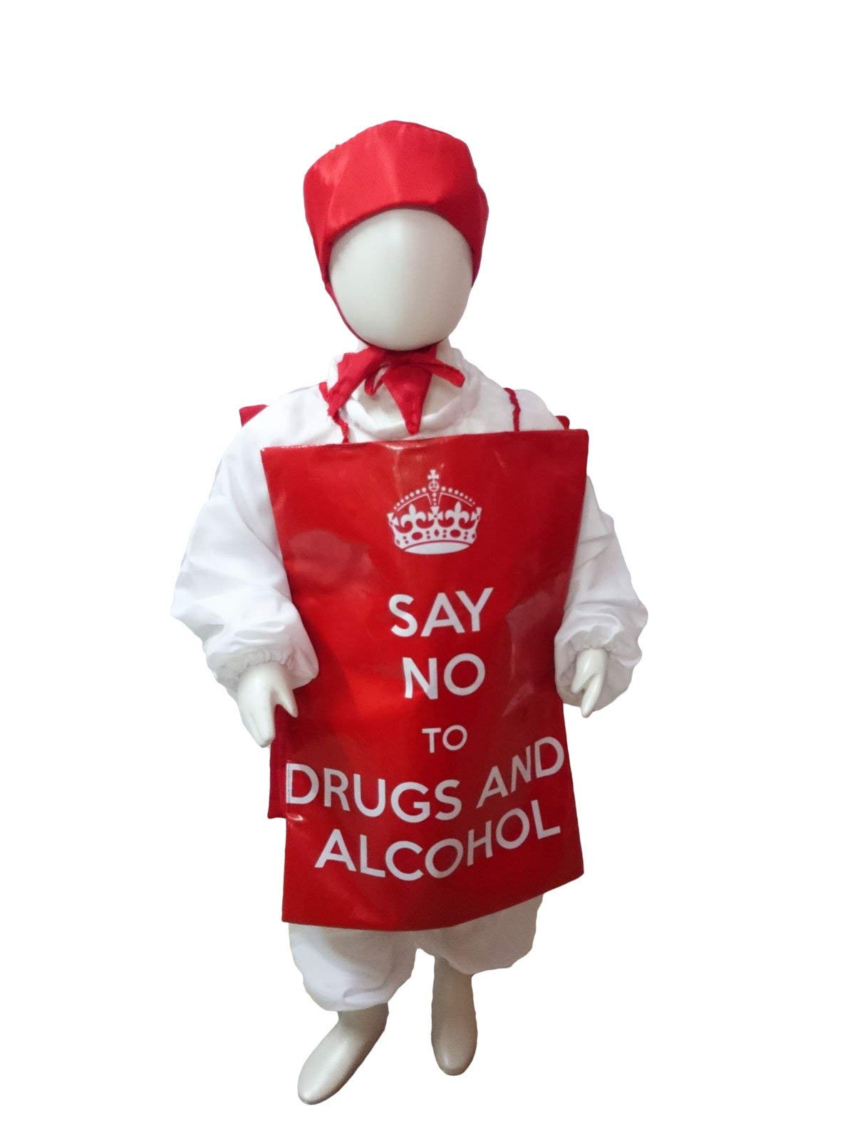 BookMyCostume Say No to Drugs & Alcohol Social Awareness Kids Fancy Dress Costume 3-4 years (B08KT8JGTV) Amazon Price History, Amazon Price Tracker