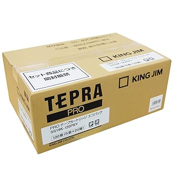 キングテプラPROテープカートリッジ　SS18K PROテープエコパック(5個入り) SS18K-5P | PROテープ