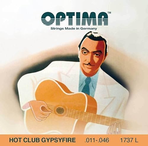 Optima Hot Club Gypsyfire L - Cuerdas para guitarra acústica - 011046
