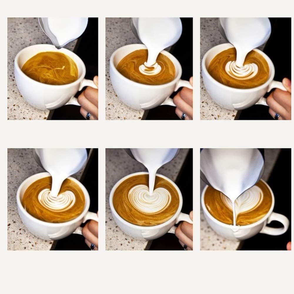 tazza per il latte in acciaio inossidabile, Brocca for schiumare il latte for macchina da caffè