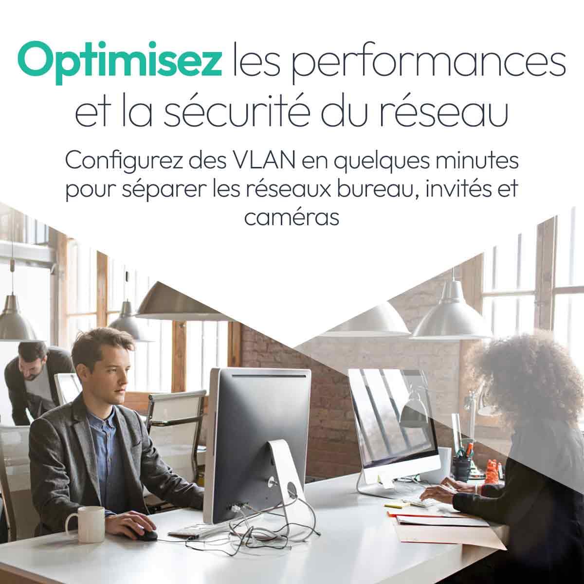 NETGEAR Easy Smart Switch manageable NETGEAR Multi-Gigabit 12 Ports (XS512EMv2) - Tous Les Ports prennent en Charge Le 10Gigabit, y Compris Les 10 Ports Ethernet et 2 Ports SFP+ dédiés