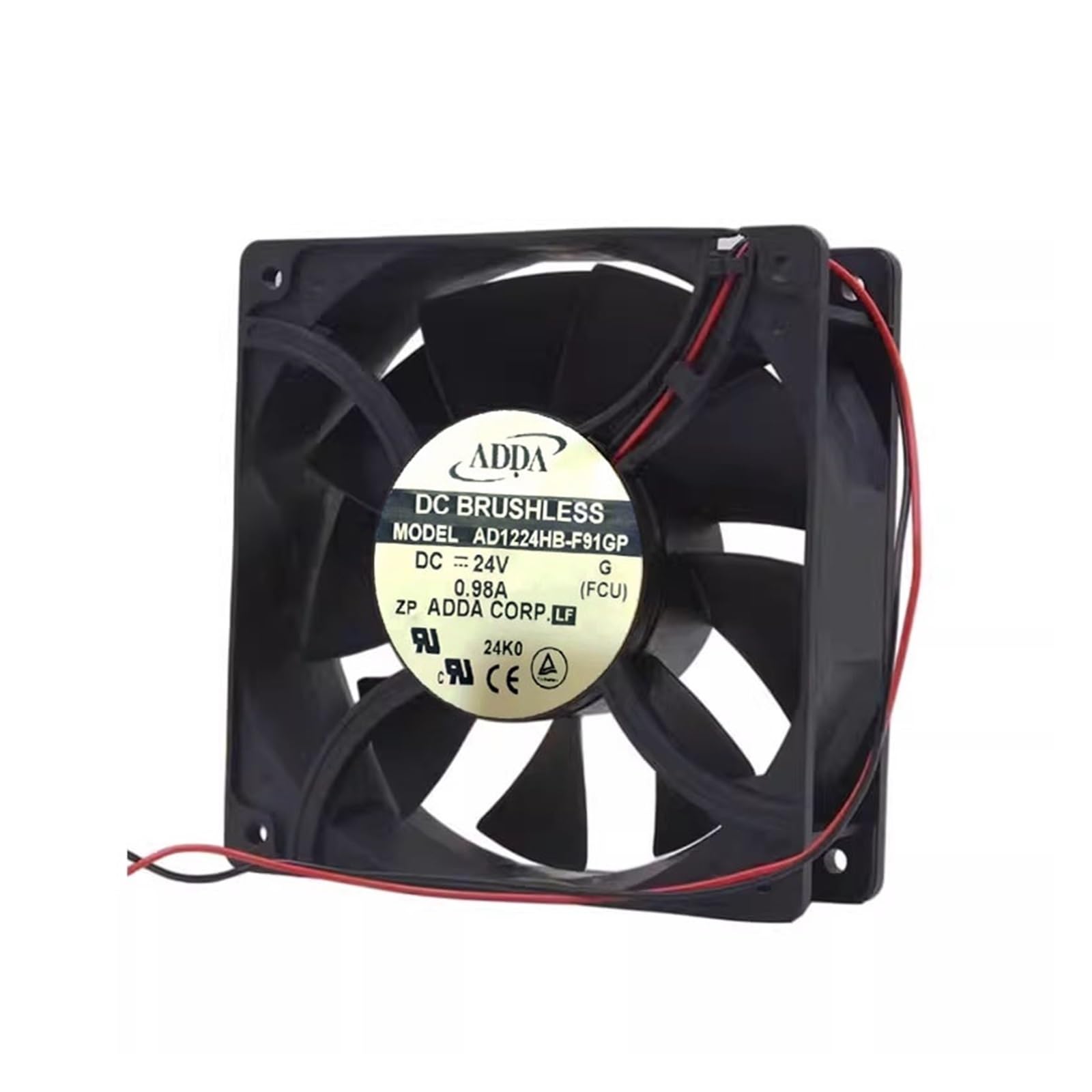 OKEWGHFL AD1224HB-F91GP 24V 0.98A 12038 120 * 120 * 38mm 12cm COOLING FAN RADIATOR