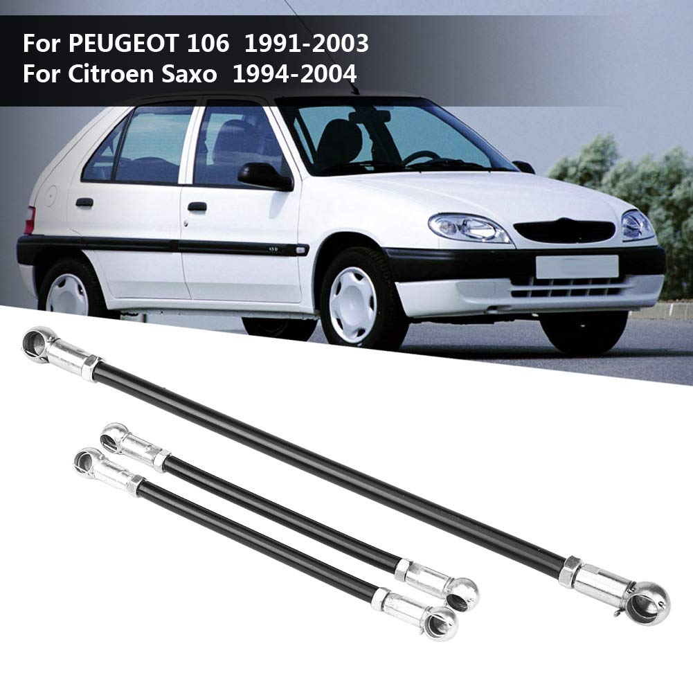 Fydun Shift Gear Link que conecta, 3 PC Car Shift Gear Link Bielas para 106 1991-2003 1994-2004