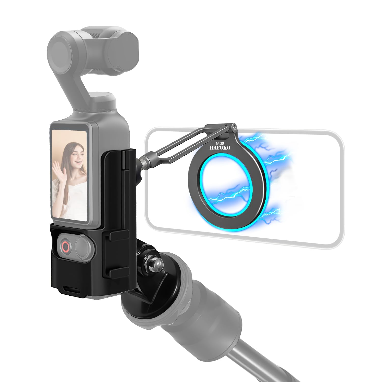 コンパクトデジタルカメラ iPhone - OSMO POCKET ちっちゃくても高画質！ コンパクトなスタビライザー付きカメラ