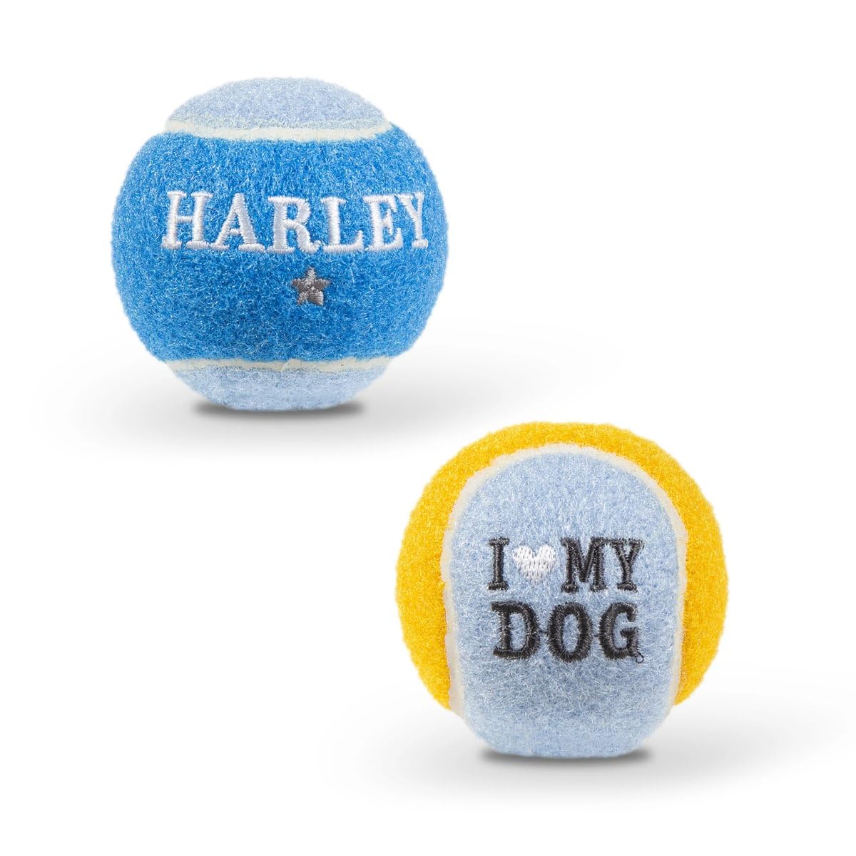 History & Heraldry Personalised Dog Balls – Pet Toy for Fun & Play – Durable, Chew-Resistant Fetch Balls for Small, Medium & Large Dogs (Harley)