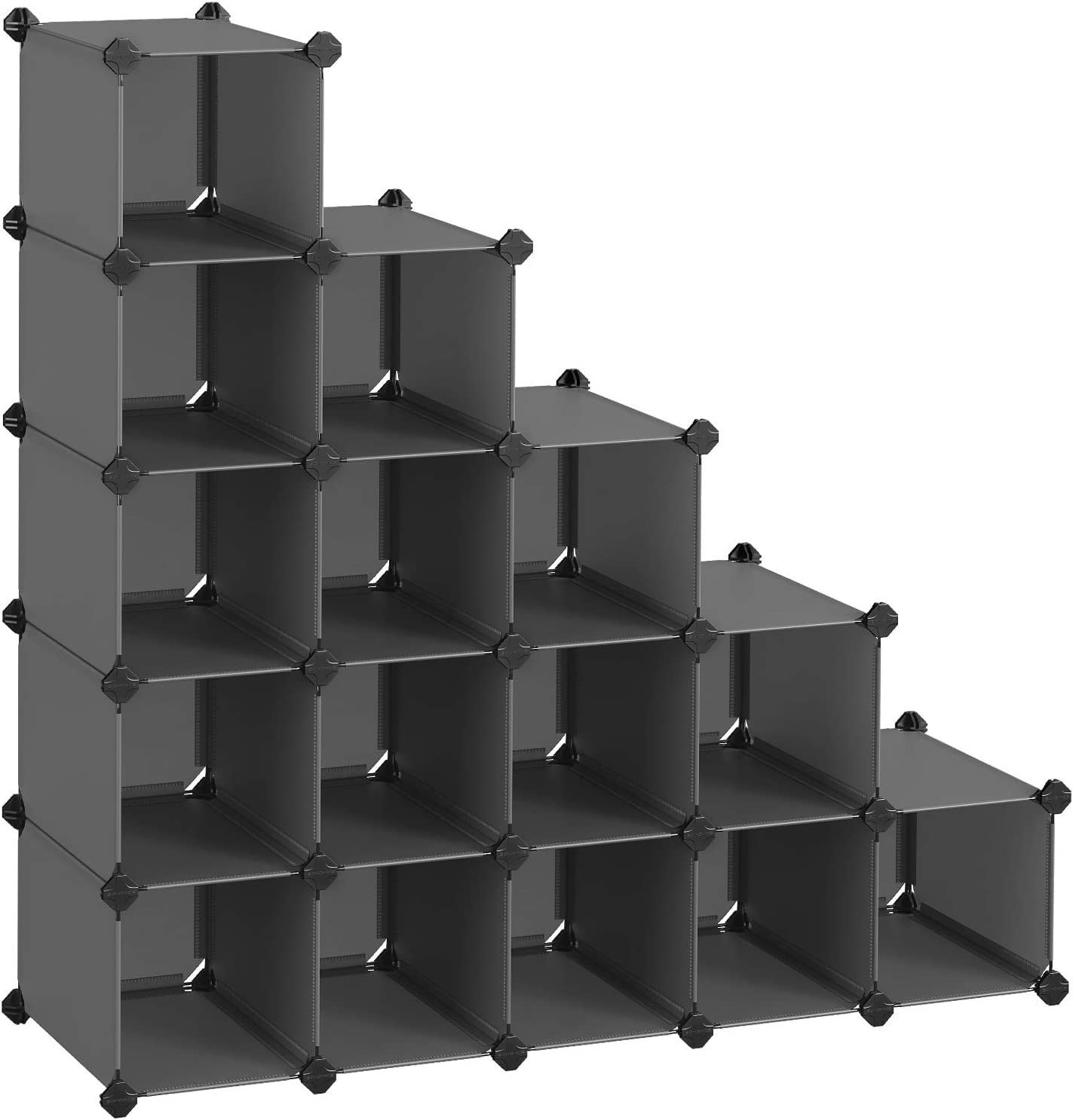 Mueble de almacenamiento para juguetes en color grigio ideal para organizar el recibidor familiar