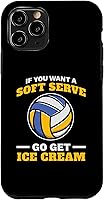 Vista 27 de iPhone 16 If You Want A Soft Serve Go Get Ice Cream Girl Volleyball Case