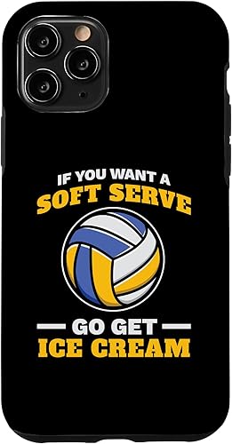 Miniatura 27 de iPhone 16 If You Want A Soft Serve Go Get Ice Cream Girl Volleyball Case