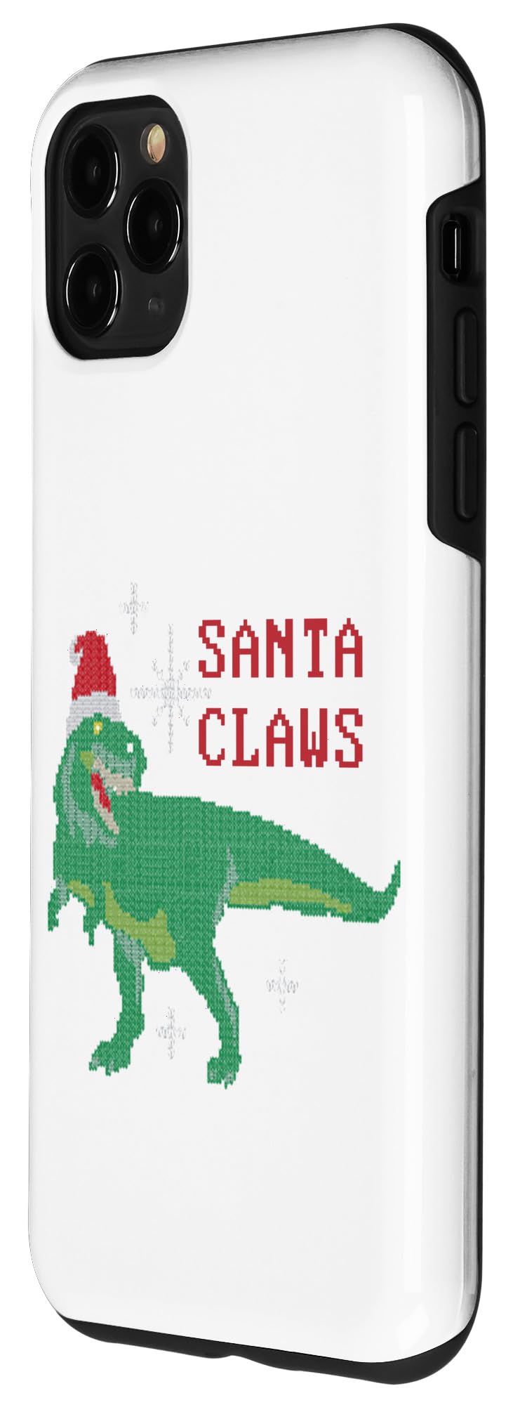 iPhone 11 Pro Max Santa Claws" T-Rex Christmas Case - Image 2