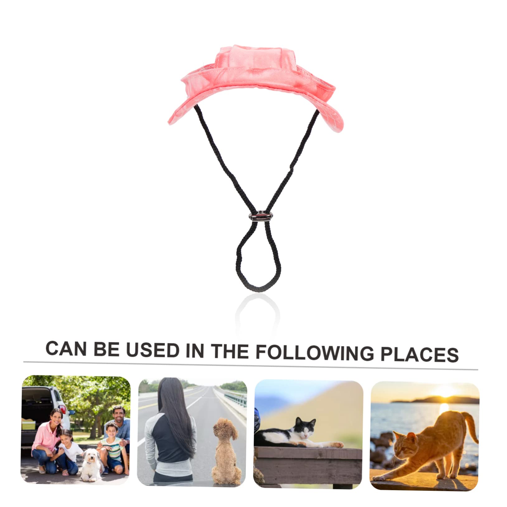 Mipcase 5stücke Hundebucket-Hut Für Sonnige Einstellbare Süße Schirmmütze Für Hunde Uv-Schutz Für Outdoor-aktivitäten Und Stylisches Hundezubehör