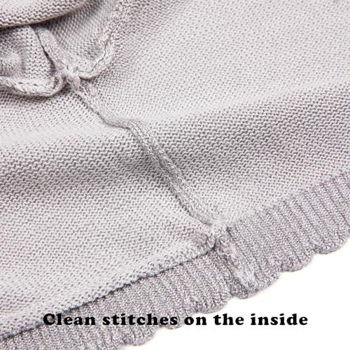 Image of BOBOYOYO Long Sleeve Girls Shrug Knit Girls Cardigan Bolero Dress Sweater