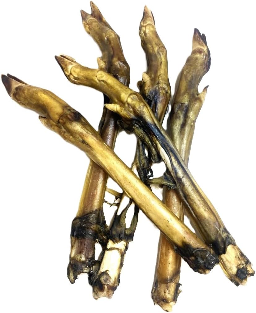 Maltbys' Stores 10x Doe Legs (10x Pieces) 100% Natural Venison Dog Treats Chews