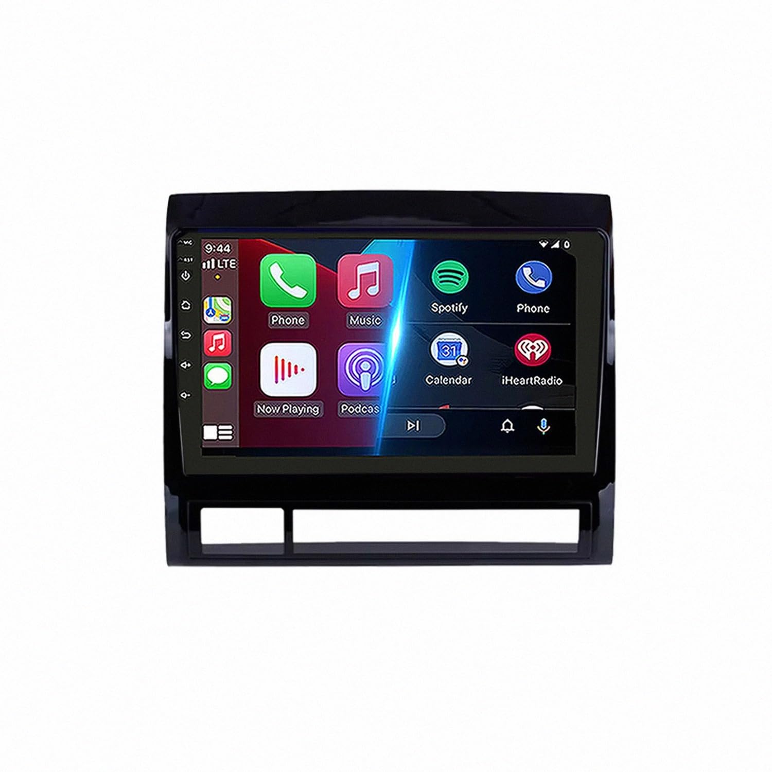 Car Stereo Carplay Radio de Coche para Toyota Tacoma 2005-2013 Soporta Bluetooth, Control Volante, USB, WiFi, 4G, Mirror-Link, GPS Navegador/Radio FM, 4 Nuclear 2G+32G