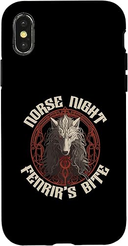 Miniatura 7 de iPhone 11 Pro Max Fenrir Wolf Viking Scandinavian Pride Norsemen Odins Wolf Case