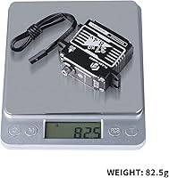 Vista 5 de Servos sin escobillas de 81.6 lbs, servo de alto par de 8.4 V, servo de Crwaler RC impermeable IP67 compatible con Sanwa SSRNB4Futaba