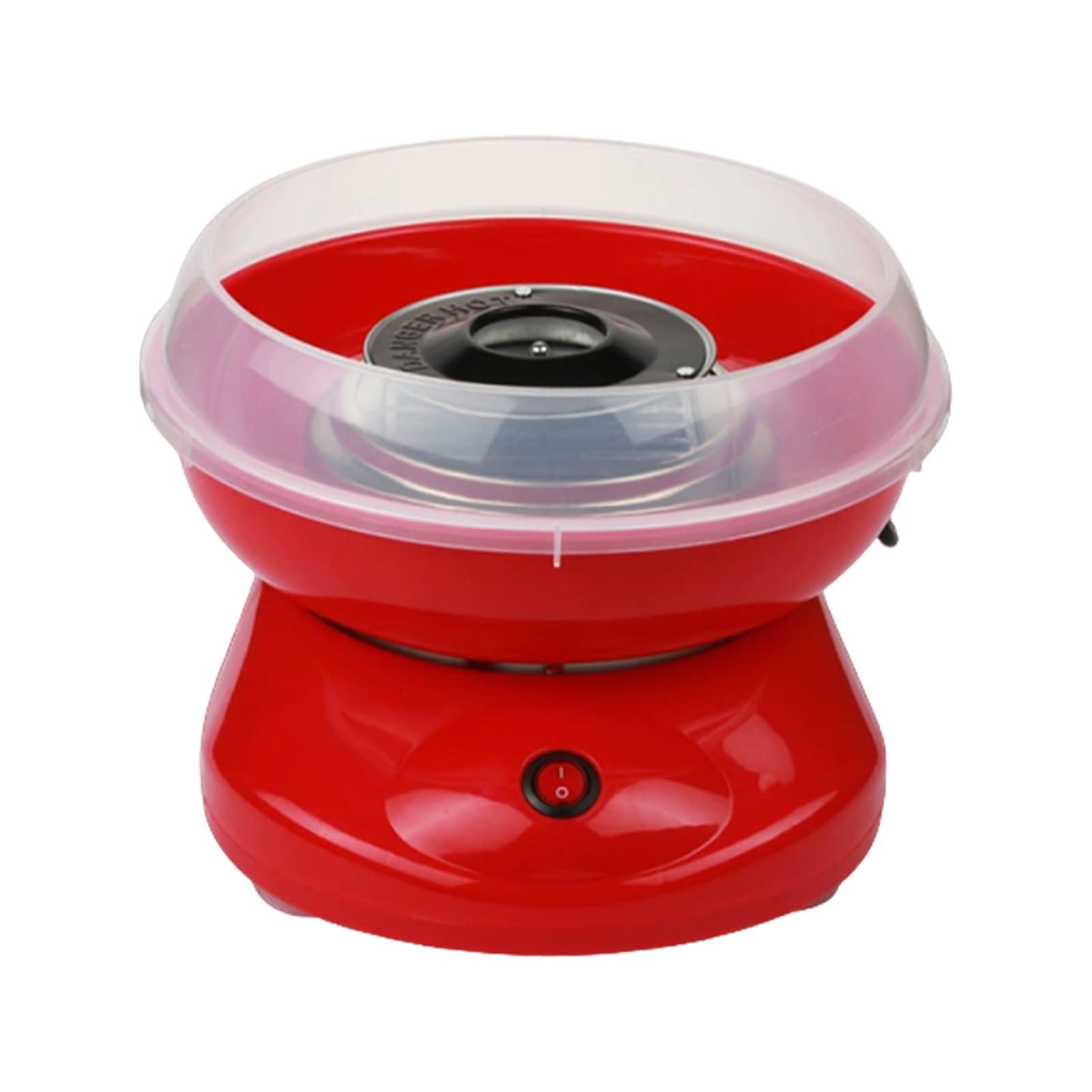 Máquina de algodón de azúcar, mini máquina eléctrica de algodón para niños, ideal para hacer en casa, Rojo