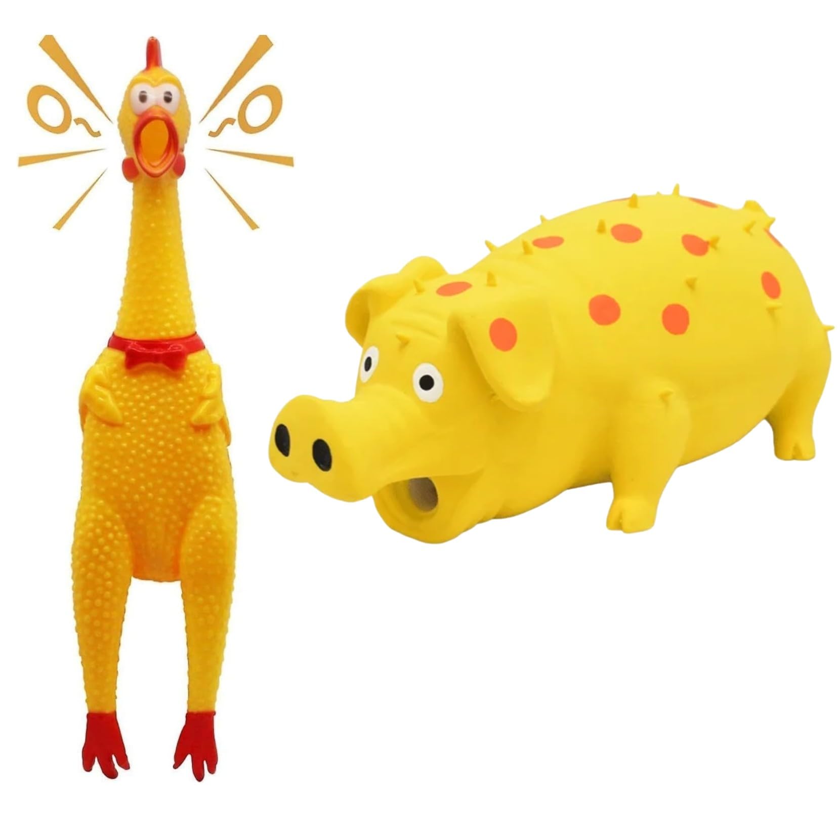 See full amazon price history chart for Petlicious & More Squeezing Squawkin Chicken, Rubber Screaming 16" Tall + Screaming Pig Toy (Color May Vary, Pack of Two) Petlicious & More Squeezing Squawkin Chicken, Rubber Screaming 16" Tall + Screaming Pig Toy (Color May Vary, Pack of Two) (B08L5285TK) Amazon Price History, Amazon Price Tracker