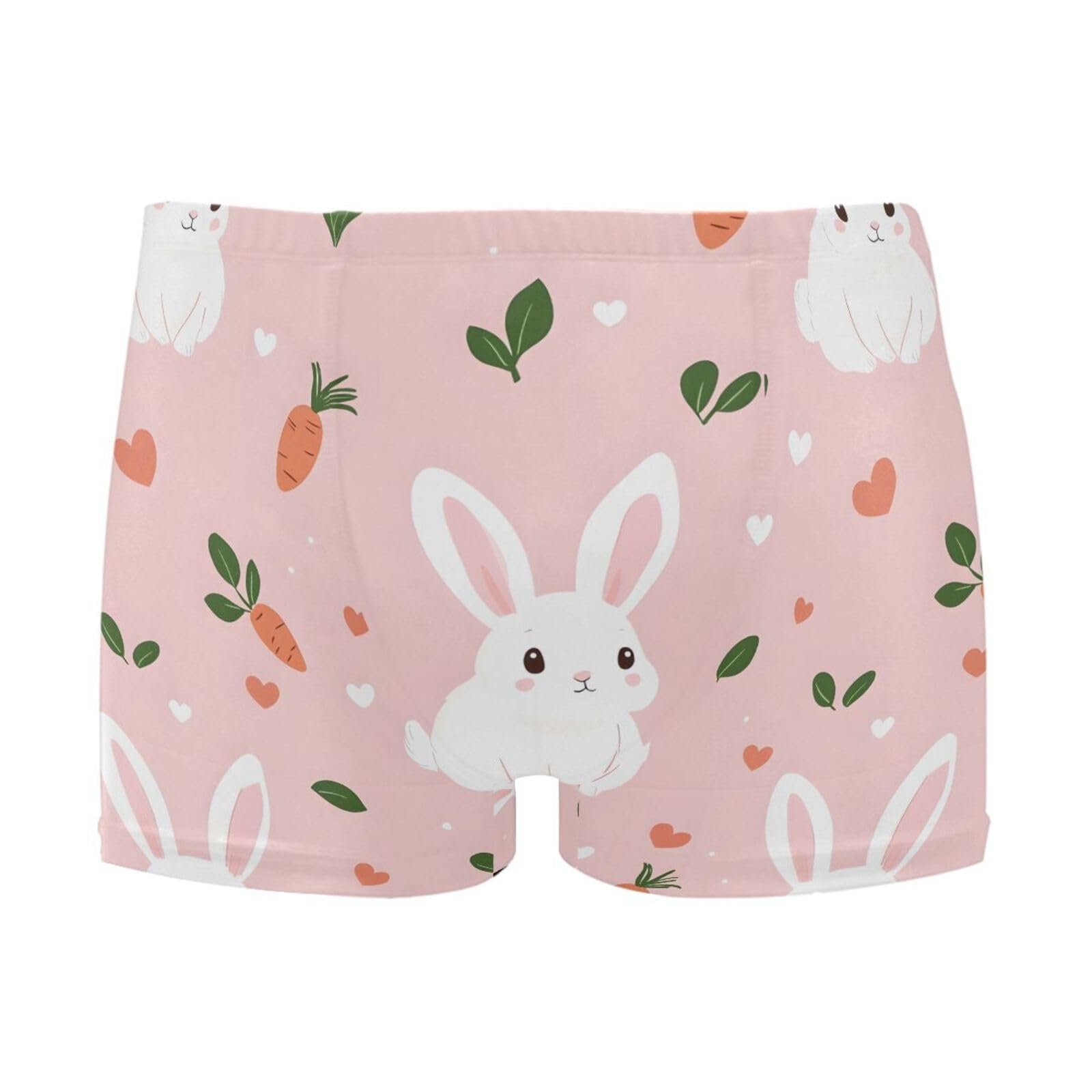 UMIRIKO Cute Rabbit Carrot Easter Men's Swim Trunk Square Leg Swimsuit Swimwear Swim Briefs for Men 2XL 202b9138