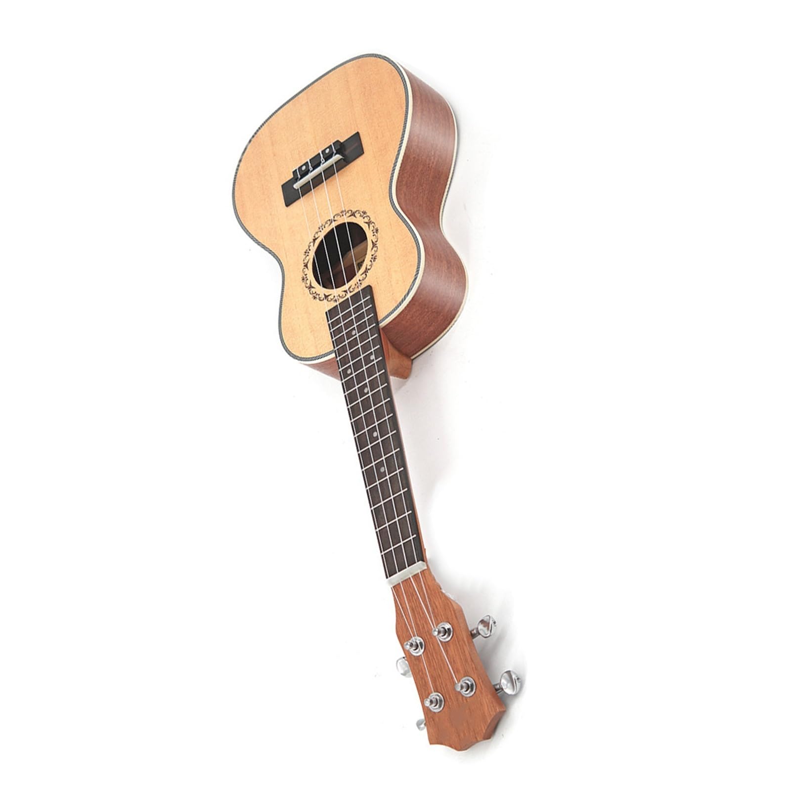 Ukulele In Abete Rosso E Sapele Da 23 Pollici Adatto Per L'uso Professionale Di Strumenti A Corda Ukulele