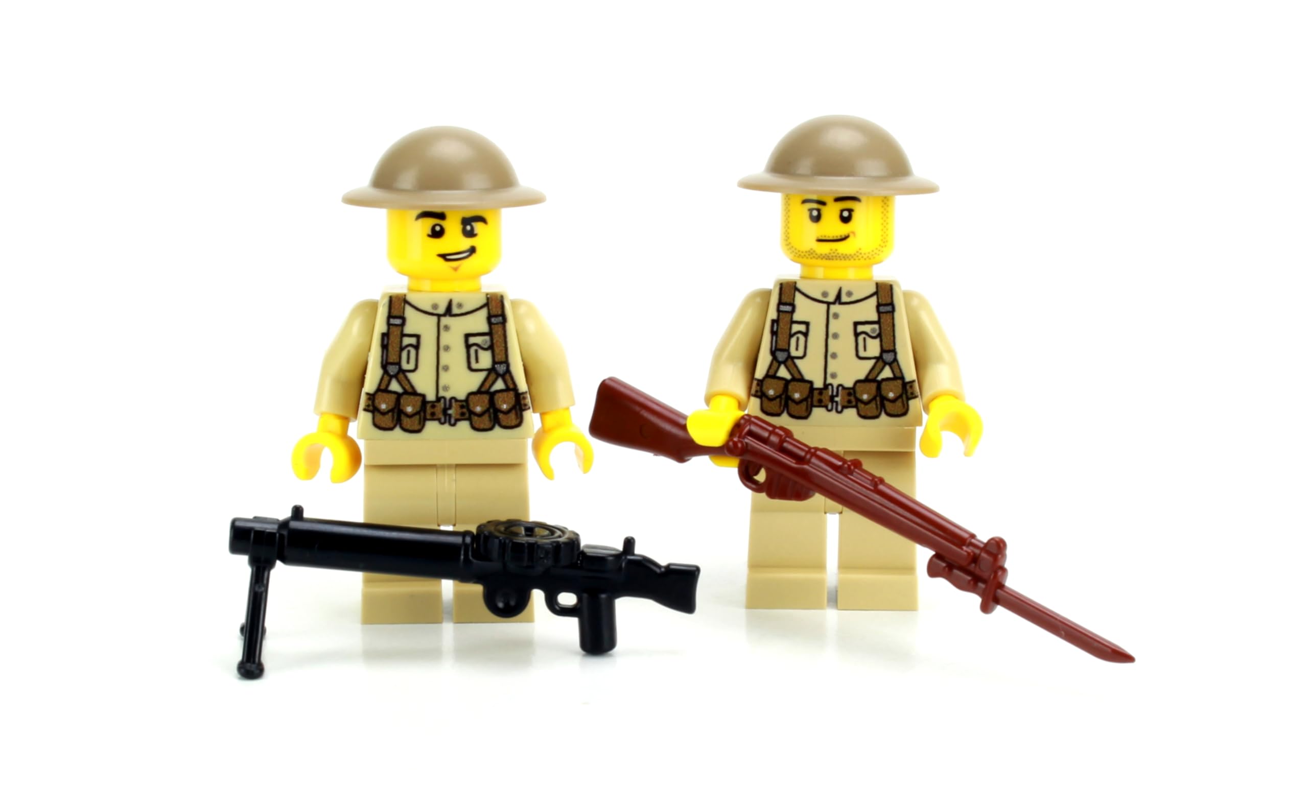 WW1 WW2 米軍装備セット　ジャンク　おまけ付き Amazon.co.jp: バトルブリック 高さ1.6インチ アメリカ陸軍 WW1