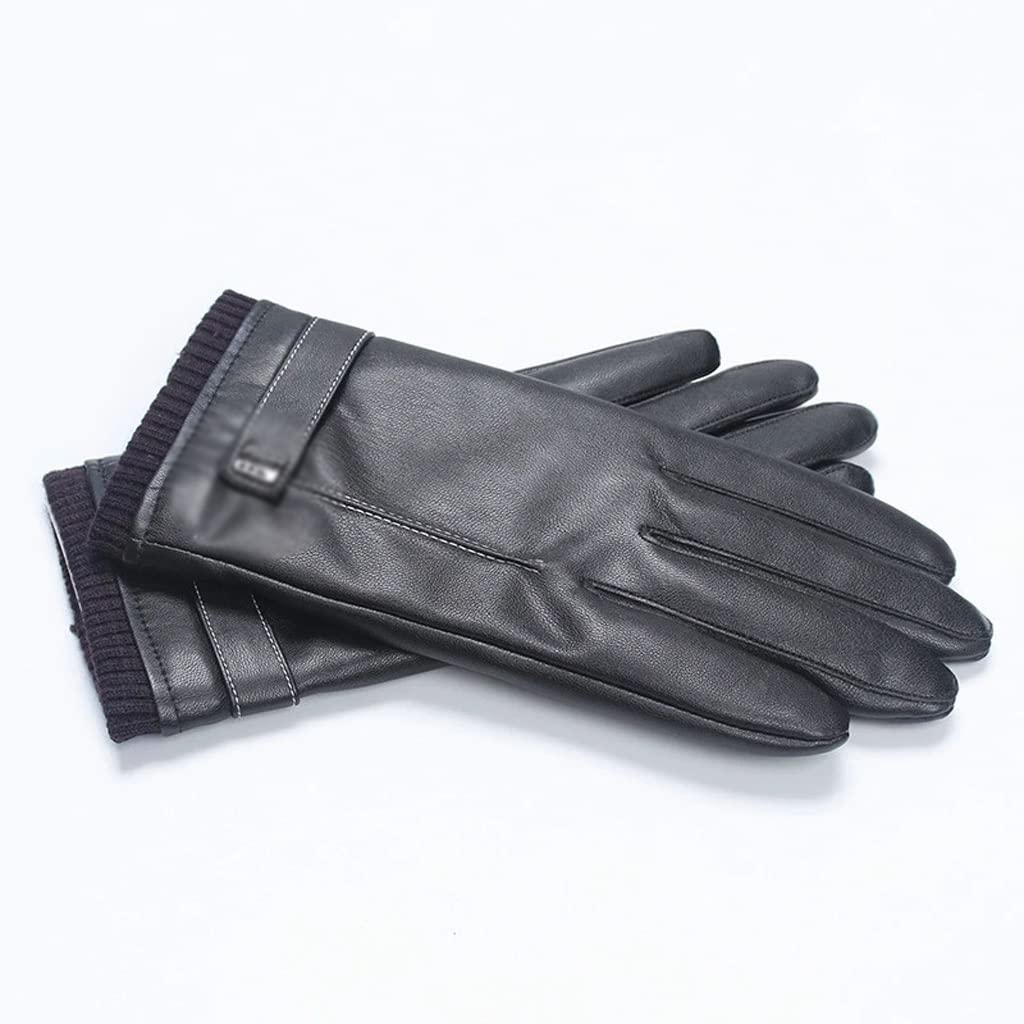 Guanti da donna Autunno e Inverno Caldo Guida Ciclismo Uomini e Donne con Guanti da Dito Guanti da Esterno (Colore : D, Dimensioni : M)