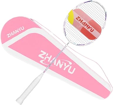 Badminton Racket Professional 100% Full Carbon Fibre Ultralight Suitable for Training and Entertainment Includes 1 Racket and 1 Racket Bag