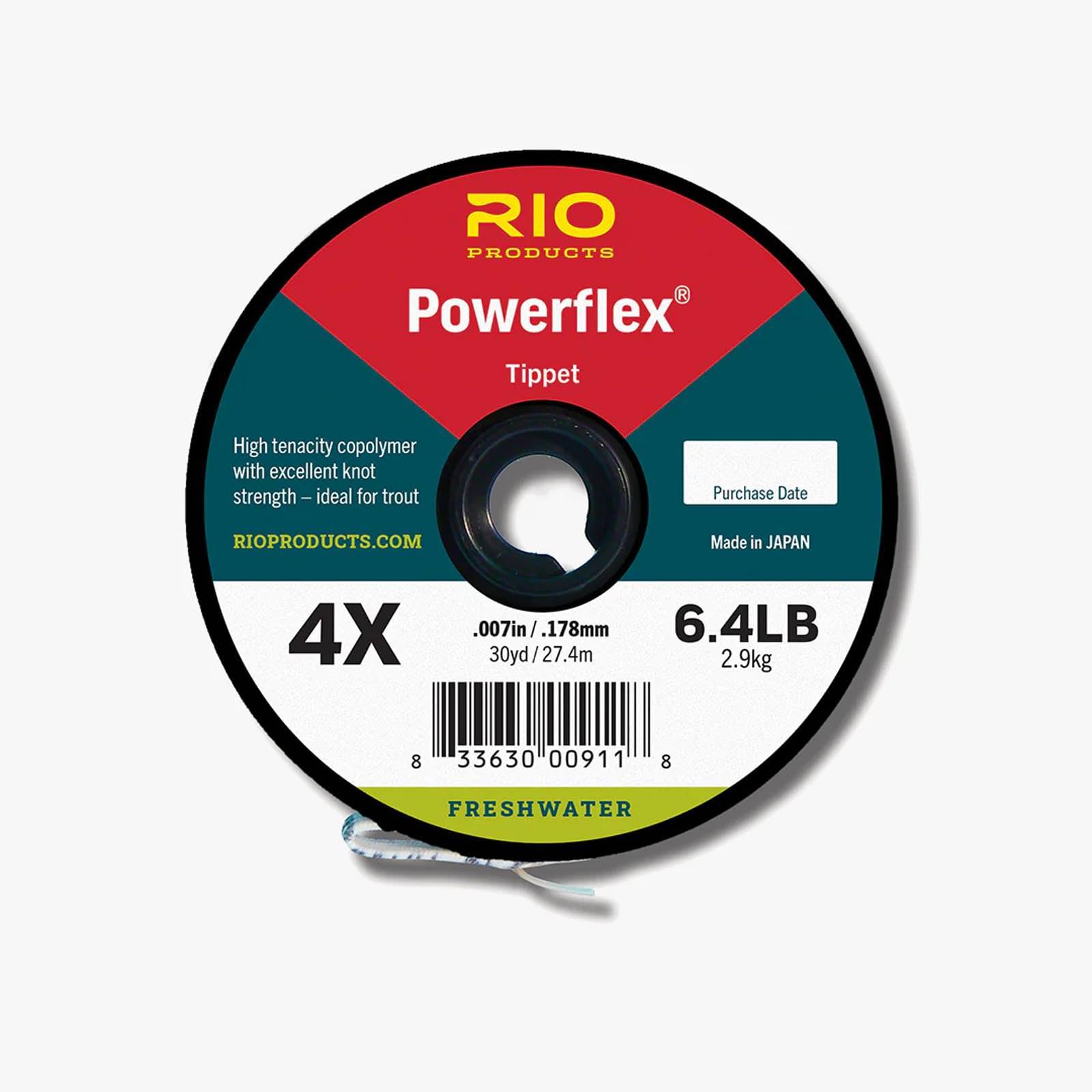 Rio Powerflex Tippet Fishing Line 30 Yards 8.2lb