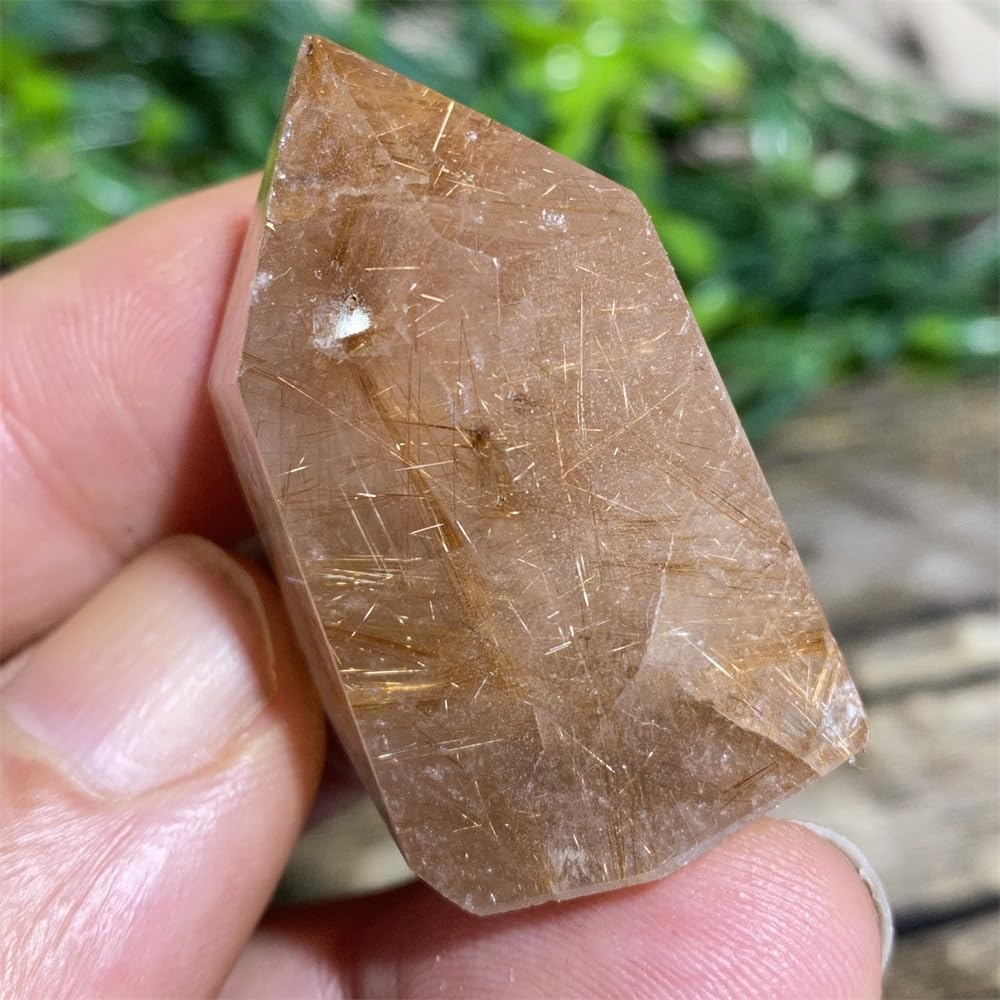 ゴールドルチルクォーツ水晶玉約40mm ゴールドルチルクォーツ水晶玉約40mm