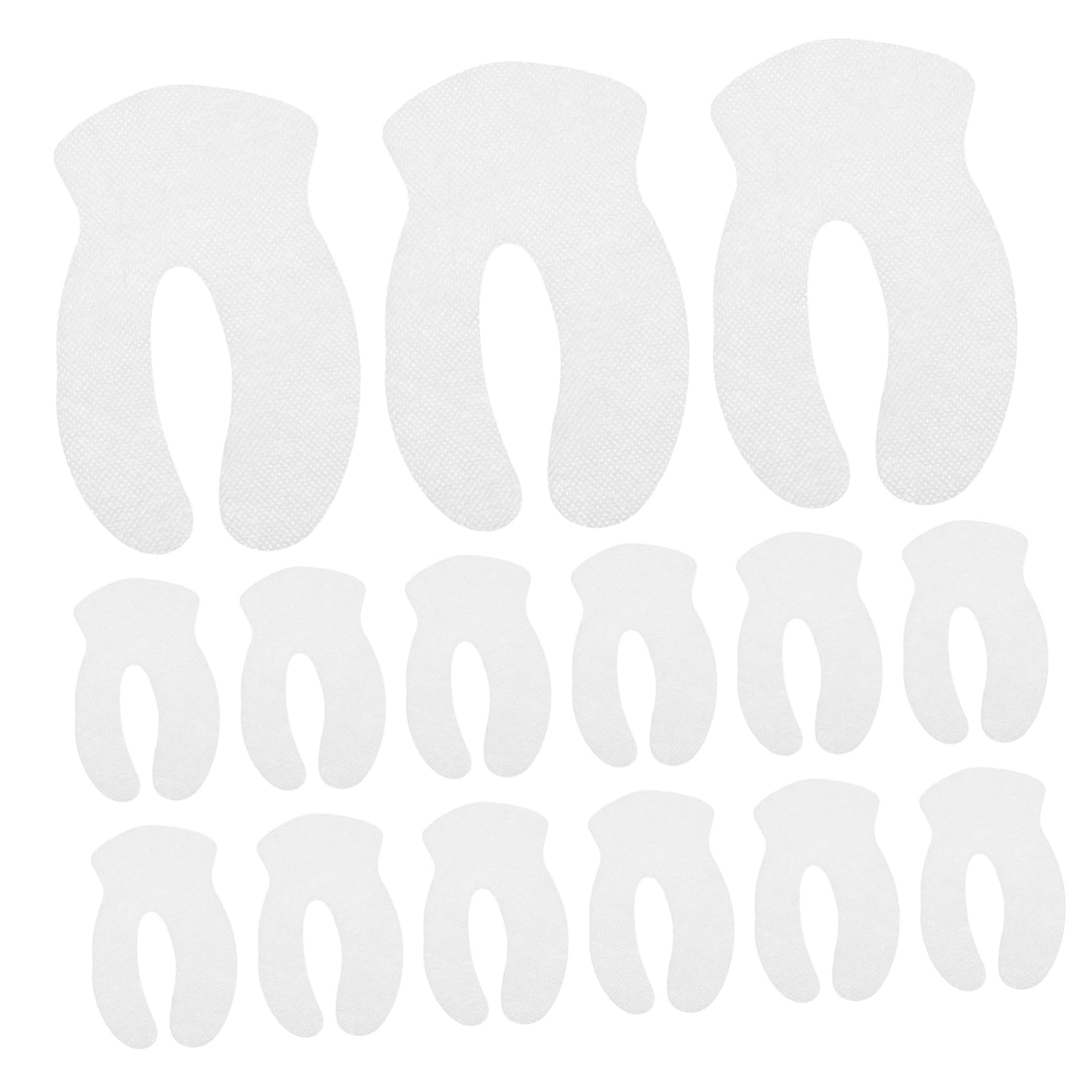 OHPHCALL Ergonomic Eye Care Pads 200 Pack Diy Beauty Sheets Relief for Tired Eyes