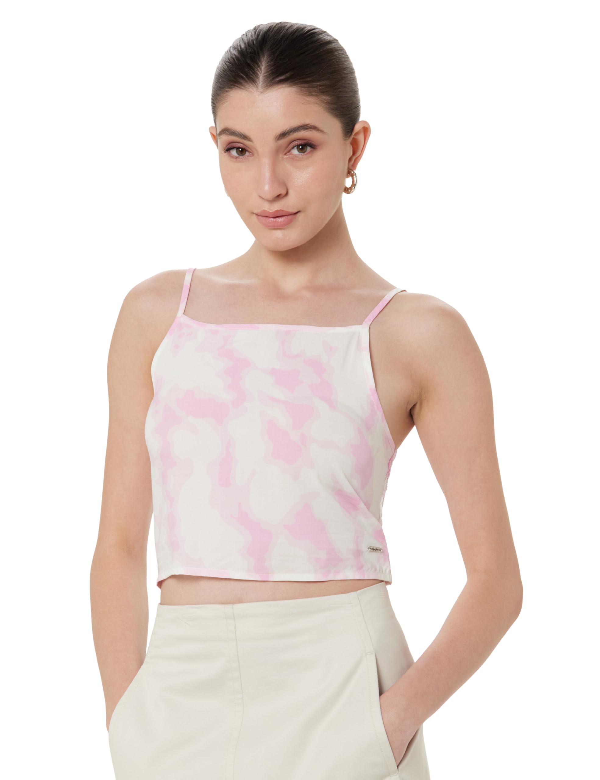 Pepe Jeans Women's Slim Fit Shirt in neutral
