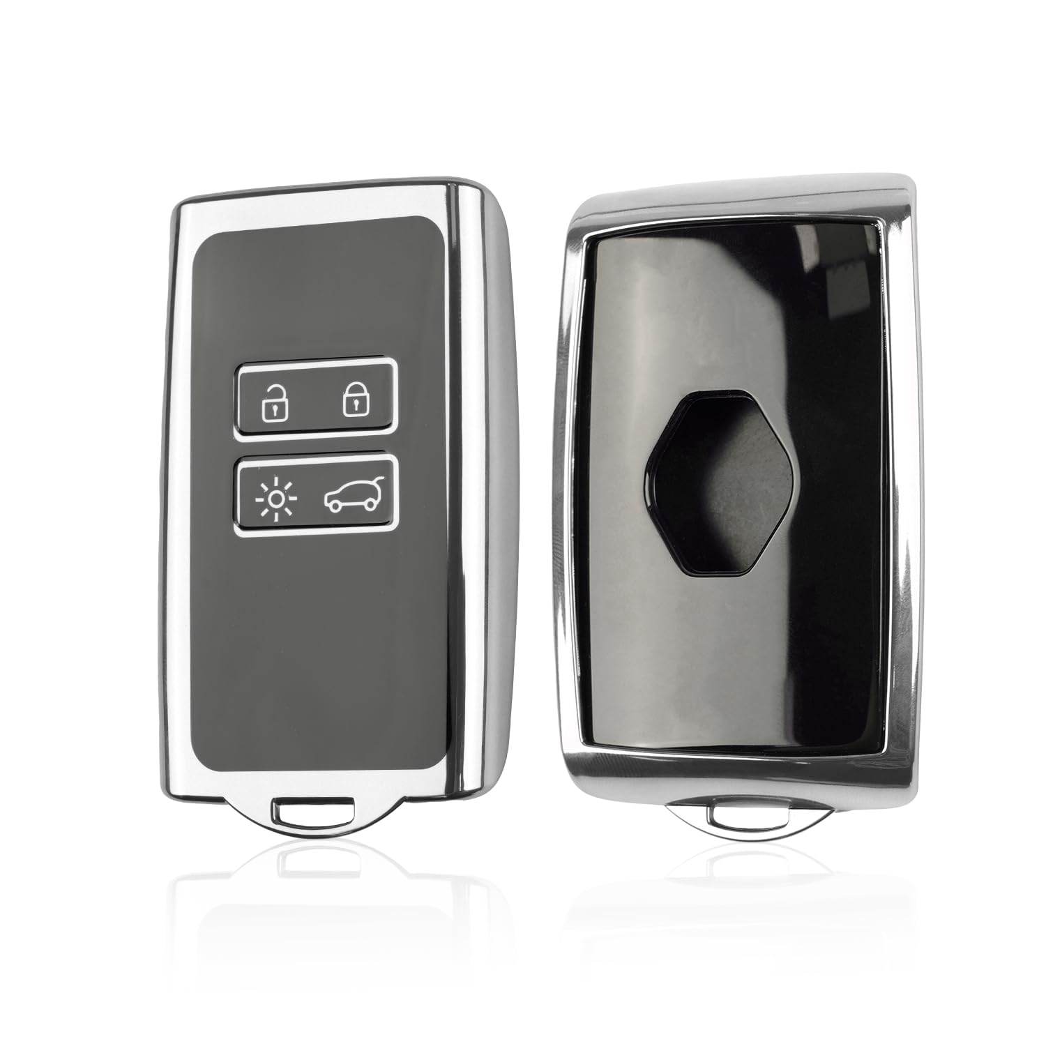 HSJKU Pochette Porte Clef Pour Dacia Duster Spring Logan Sandero Jogger Lodgy Bigster Dokker