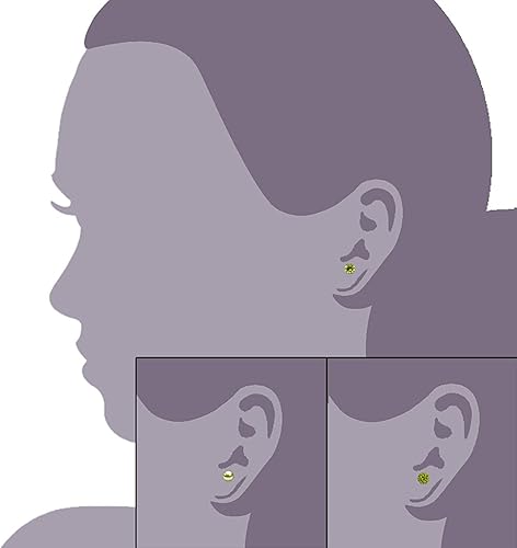 Miniatura 5 de JewelrieShop - Juego de aretes de tuerca de acero inoxidable con circonitas cúbicas y perlas de imitación, 3 pares de 0.236in