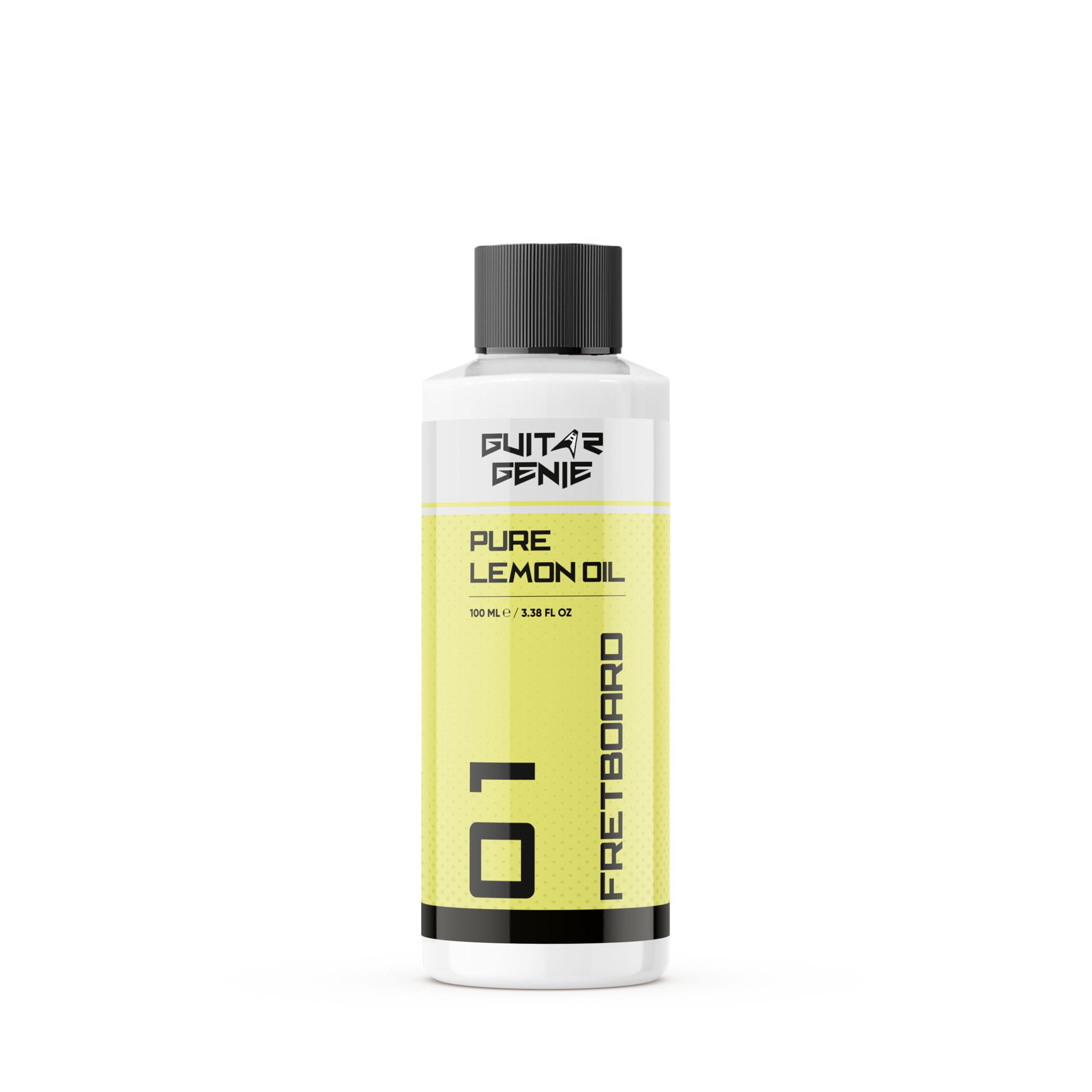 Guitar Genie - Lemon Oil - Guitar Fretboard Oil - Removes Dirt, Grease Build Up from Instrument - Conditions to Resist Dryness - 100ml
