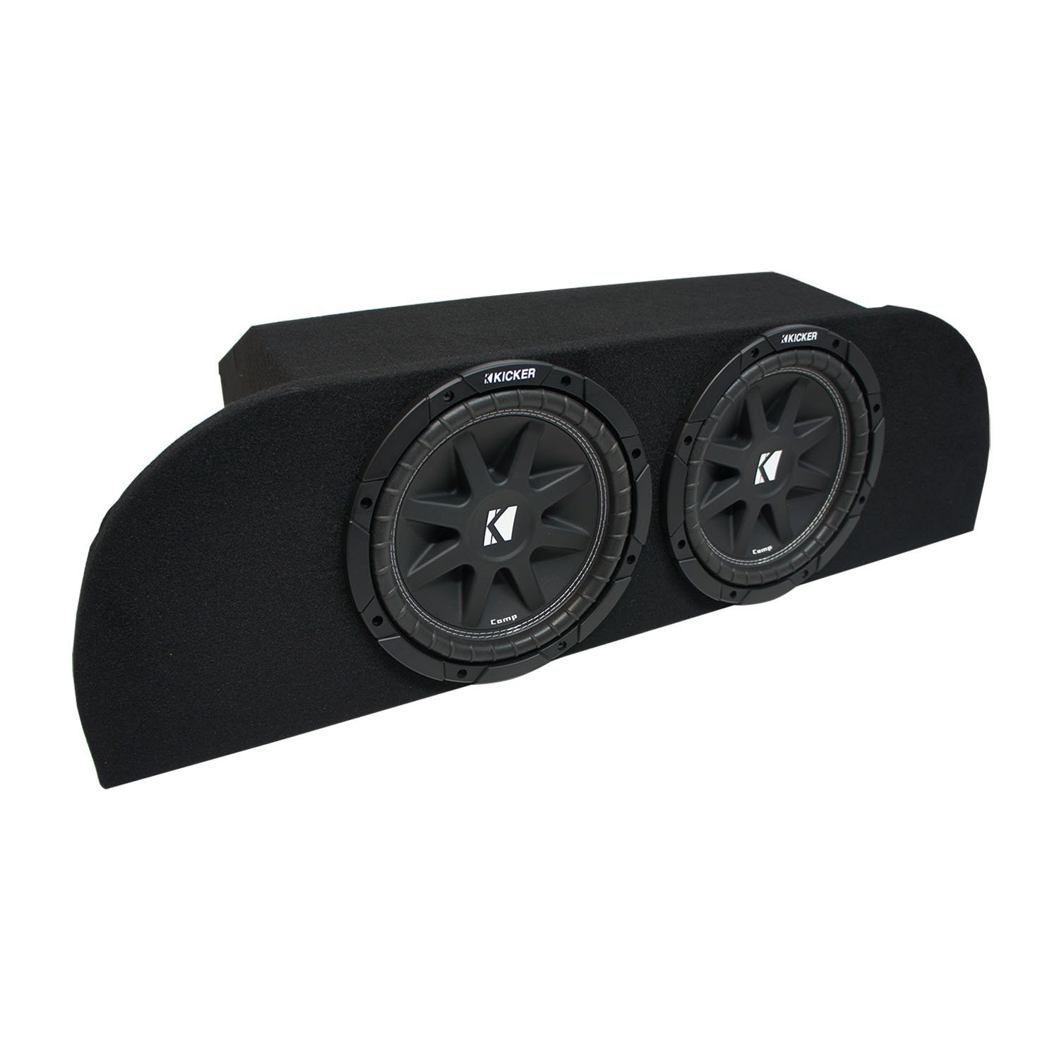 American Sound Connection NT2X10-350Z-STRUTBOX Compatible with Nissan 350Z Coupe 2003-2008 Custom Fit Dual 10