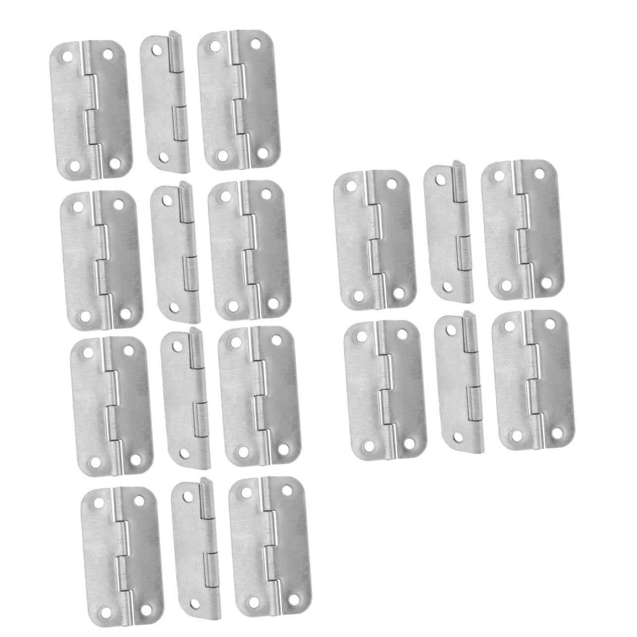 PartyKindom 18stücke Teiliges Edelstahl-hinge Für Kühlboxen Robuste Ersatzteile Für Langlebige Verwendung Einfache Installation Korrosionsbeständig Für Reparaturen
