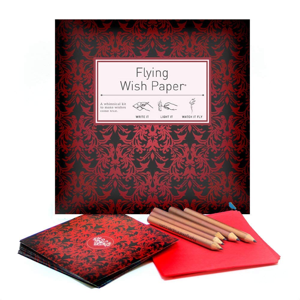 Flying Wish Paper Red Velvet, Large