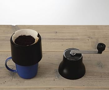 パンとコーヒーミル Amazon | One Bean 手挽きコーヒーミル 無限Z 手動式 大規格の七軸