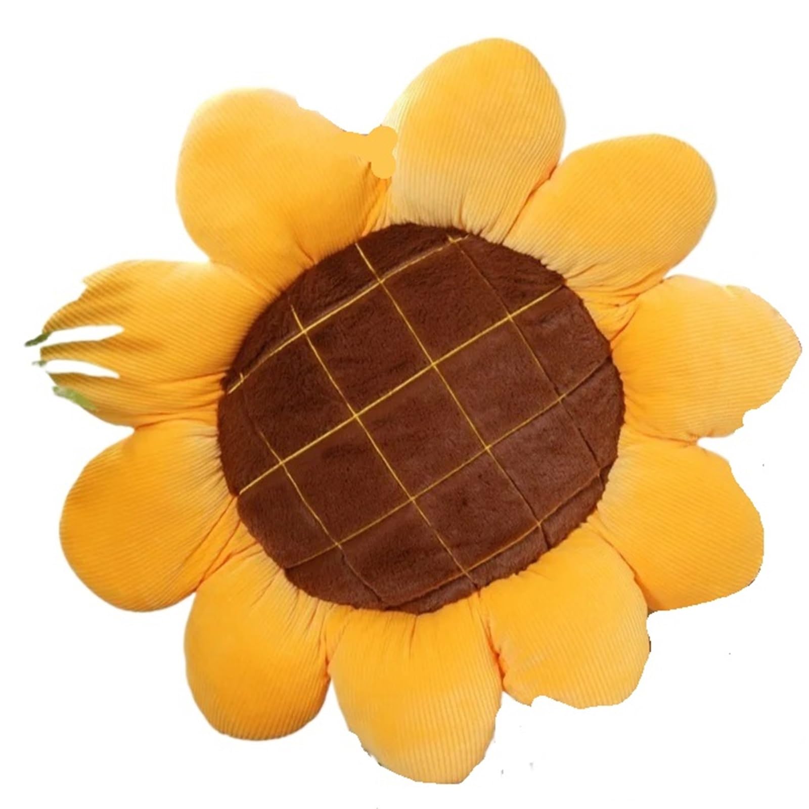 SNGUOQ 1Pcs Sunflower Throw Pillow,Flower Shaped Pillows Floor Seating Cushion,Room Decor & Plush For Bed For Bedrooms And Living Rooms