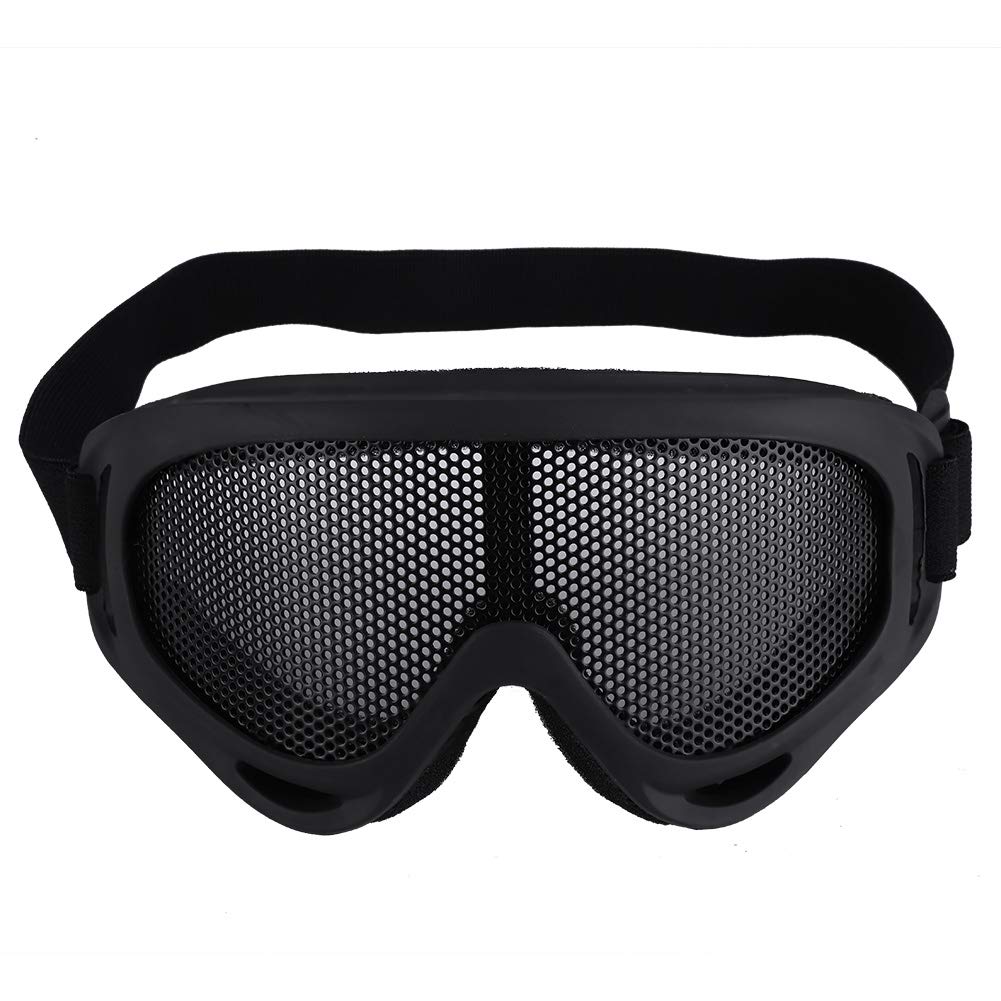 Aramox Lunettes Tactiques, X400 Tactics Lunettes en Maille Lentilles en Acier Lunettes de Soleil Airsoft Lunettes de Paintball en Plein Air