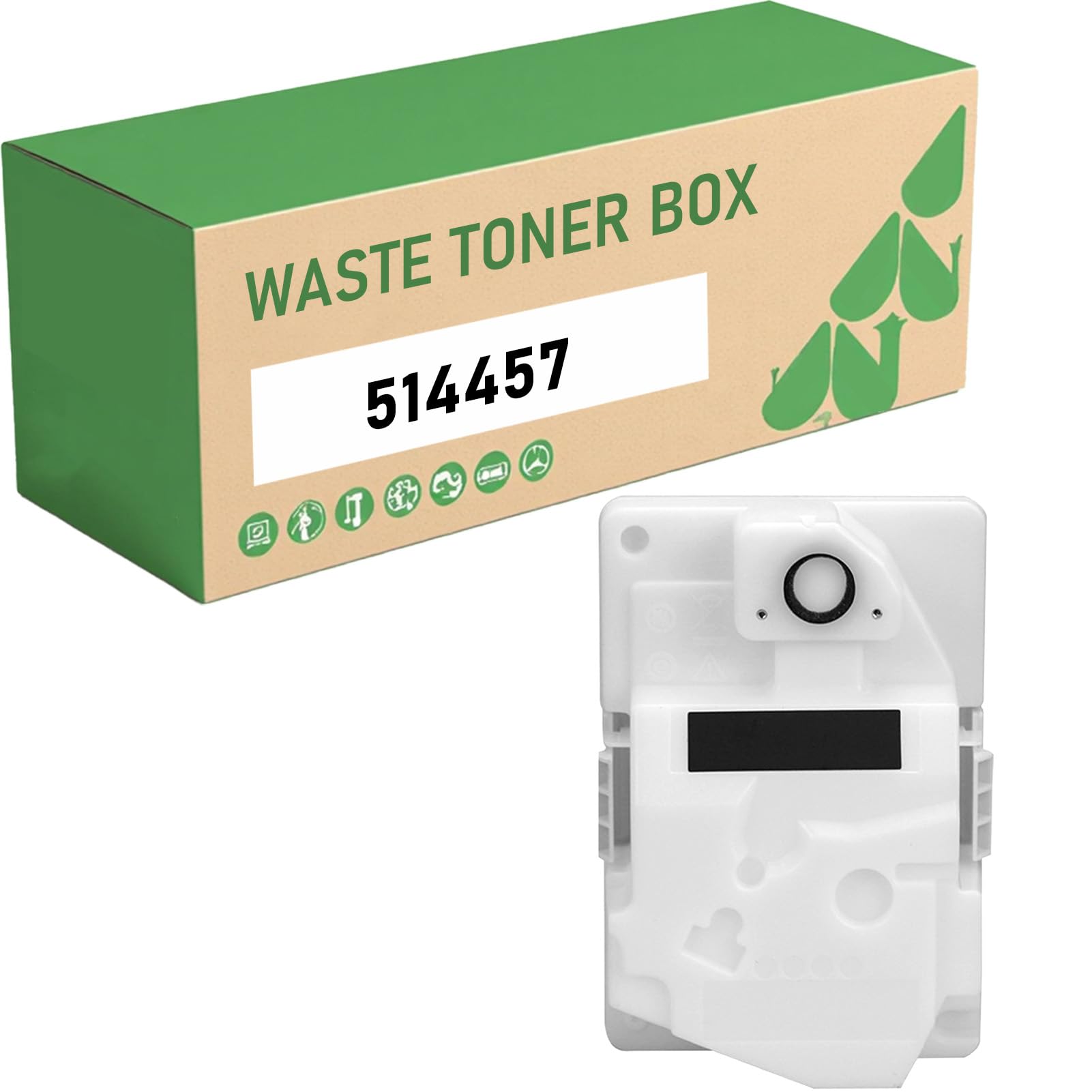 Compatible pour Ricoh 514457 Boîte de Toner usagé, pour imprimante M C240FW P C200W MC240FW PC200W 15000 Pages 1-Pack